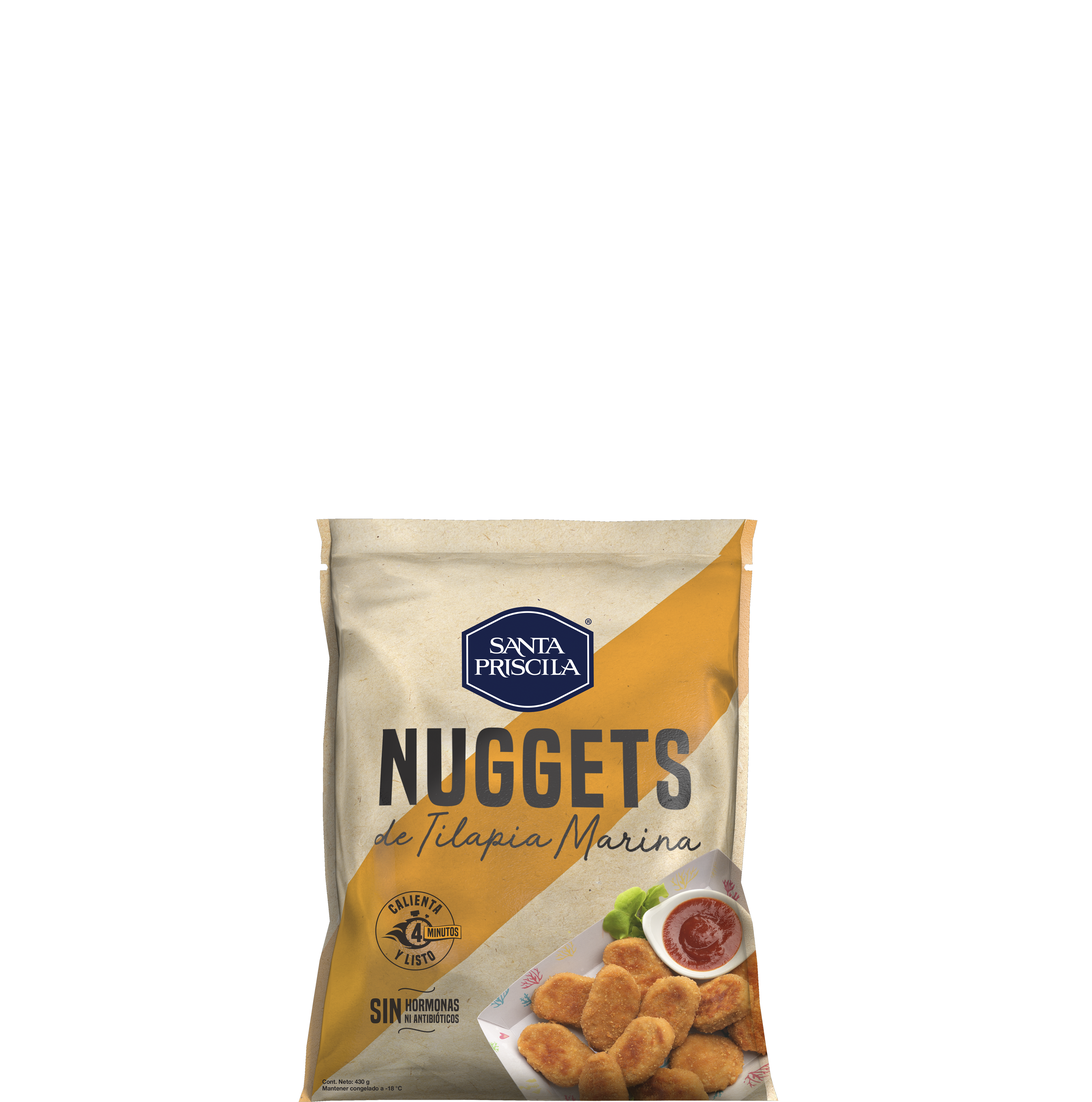Nuggets de tilapia — 227g