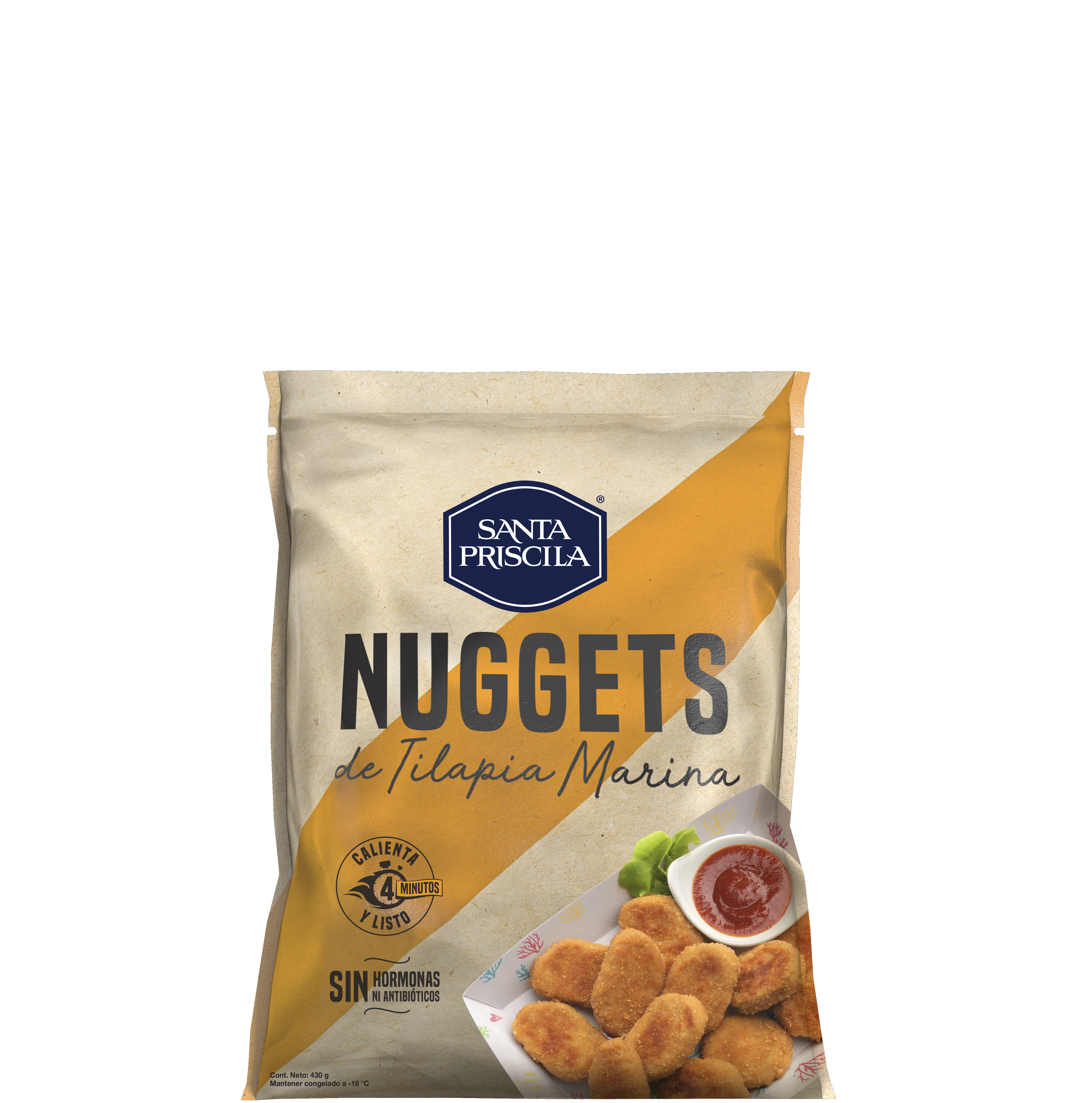 Nuggets de tilapia — 454g